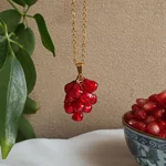 گردنبند دانه های انار یلدا